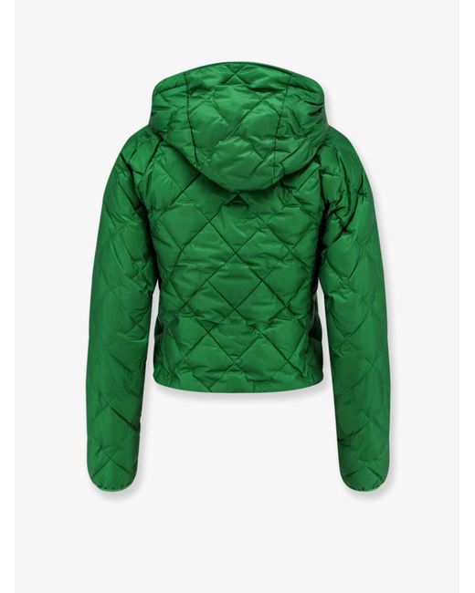 Aspesi Green Ginger Nylon Down Jacket