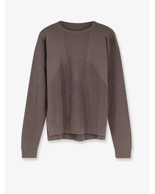 Rick Owens Brown Virgin Wool Sweater for men