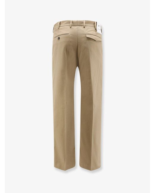 PT Torino Natural Michael Reworked Cotton Trousers for men