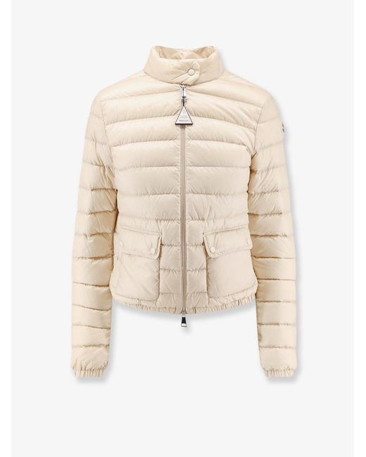 Moncler Natural Lans Recycled Nylon Down Jacket