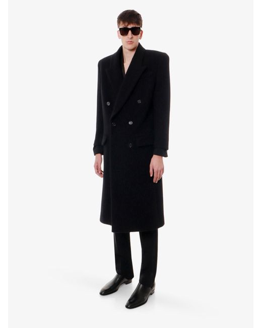 Saint Laurent Black Coat for men