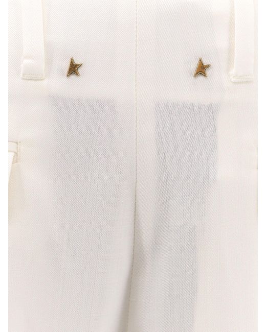 Golden Goose Deluxe Brand White Trouser