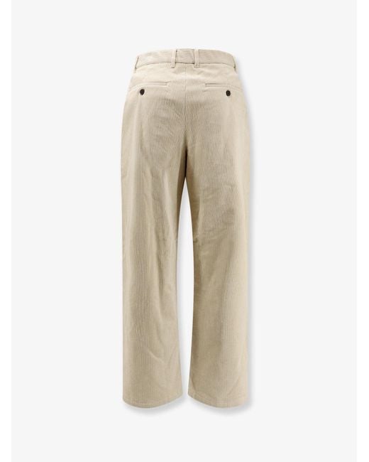 DUNST Natural Corduroy Trousers for men