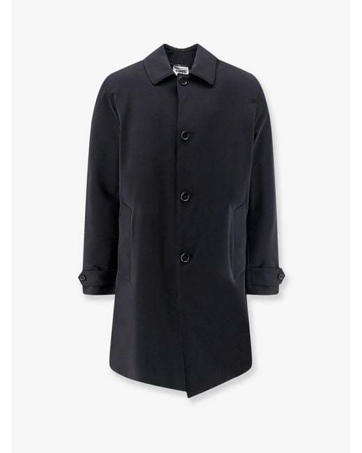 Aspesi Blue Perfetto Waterproof Coat for men