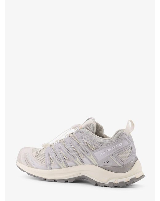 Salomon White Xa Pro 3D Mesh Low-Top Sneakers for men