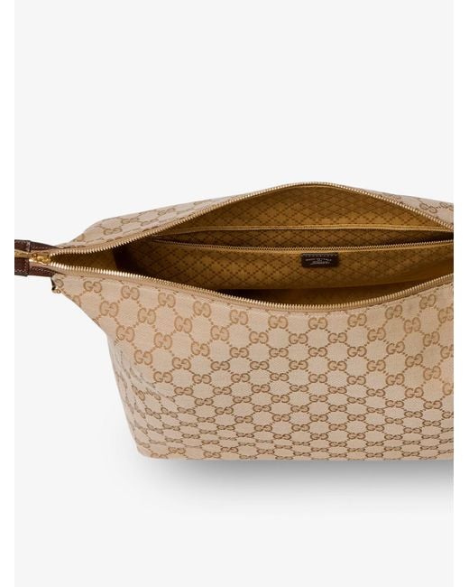 Gucci Brown Brera M Gg Fabric Crossbody Bag for men