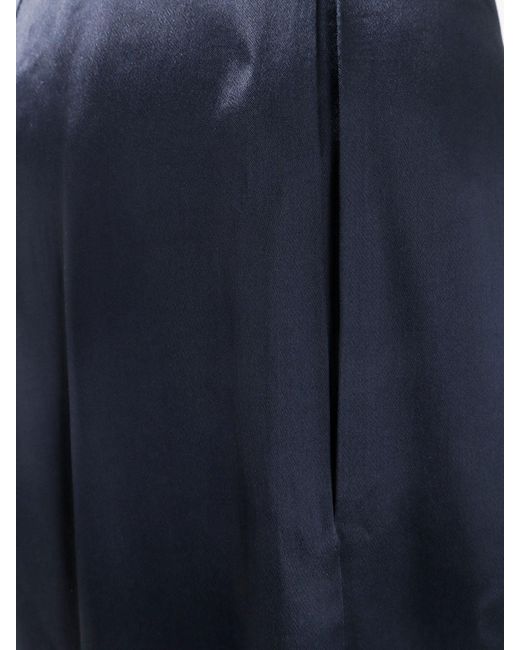 Erika Cavallini Semi Couture Blue Trouser