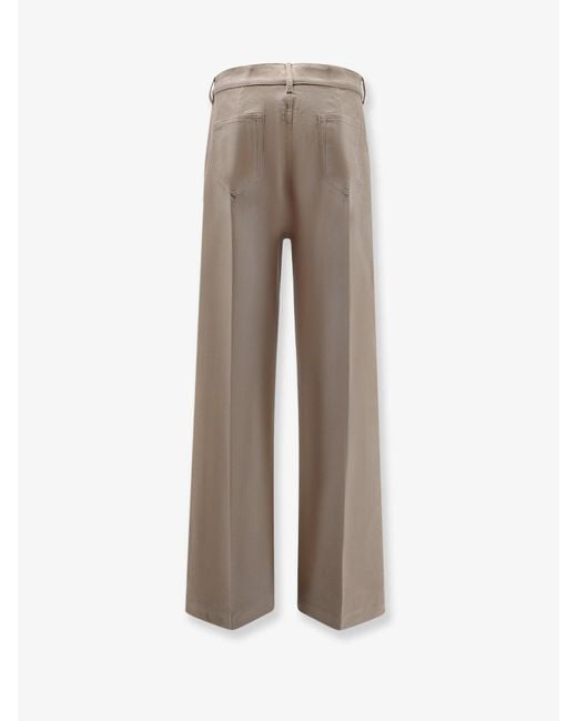 Rick Owens Natural Geth Certified Cotton Trousers for men