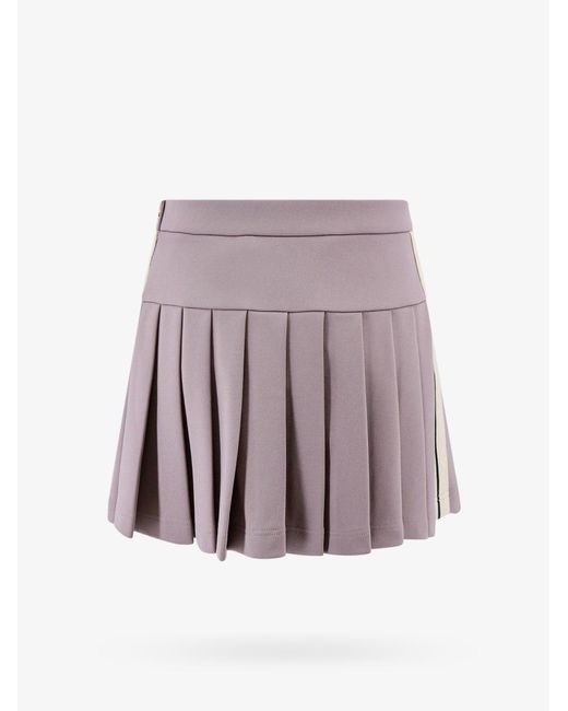 Palm Angels Purple Skirt