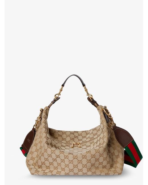 Gucci Brown Brera M Gg Fabric Crossbody Bag for men