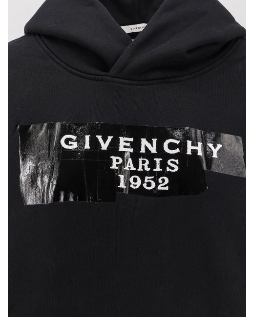 Givenchy Black Sweaters Cotone