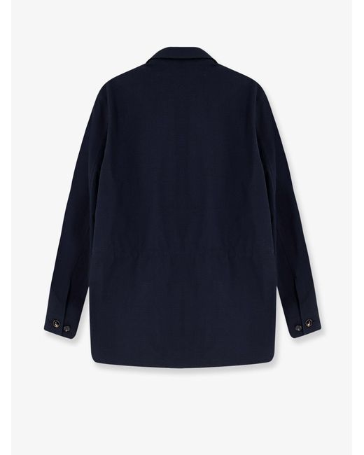 Burberry Blue Jackets Poliammide for men