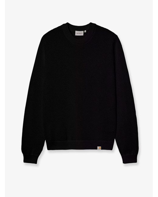 Carhartt Black Cotton Sweatshirt for men