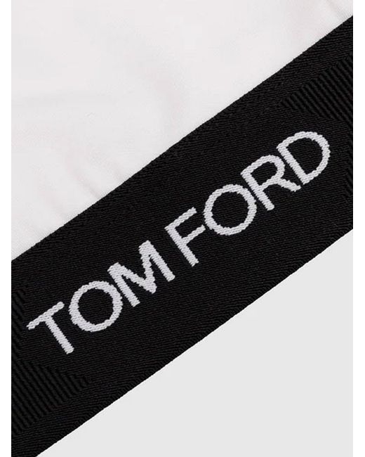 Bralette di Tom Ford in White