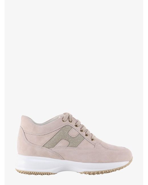 Hogan sneaker donna, argento, pelle, 2022, 35.5 36 36.5 37 37.5 38 38.5 39  40 raffaello network lacci argento - Stileo.it