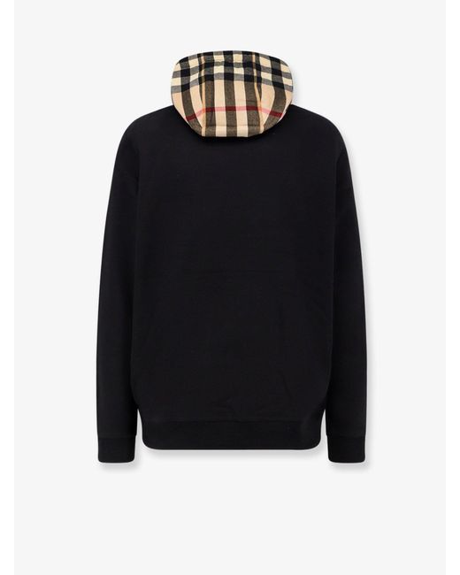 Burberry Blue Samuel Cotton Sweatshirt for men