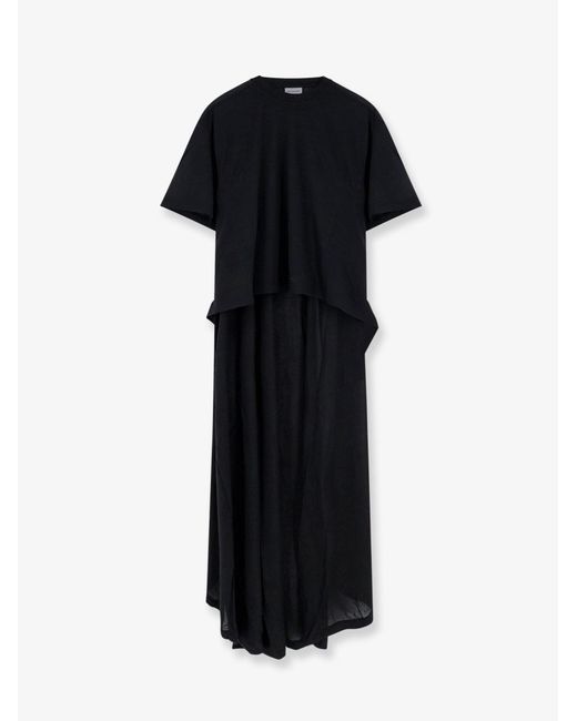 Balenciaga Black Long Jersey T-Shirt