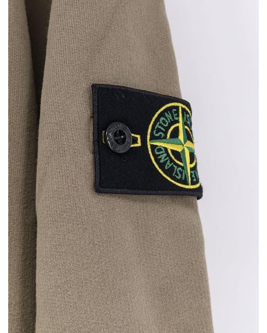 Stone Island Natural Organic Cotton Sweatshirt for men
