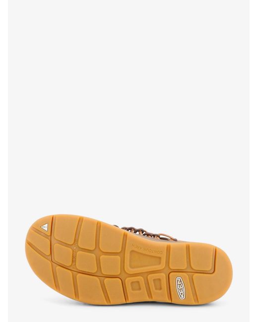 Keen Brown Uneek M Woven Fabric Sandals for men