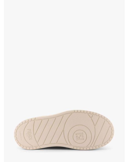 Sneakers Low-Top Match di Fendi in Natural