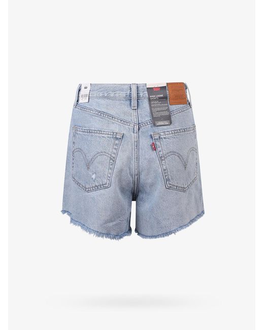 Levi's Denim Shorts in Blue | Lyst