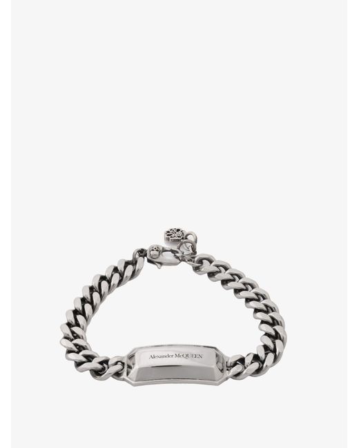 Bracciale di Alexander McQueen in Natural da Uomo