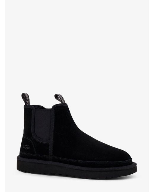 Ugg Black Neumel Chelsea Suede Boots for men