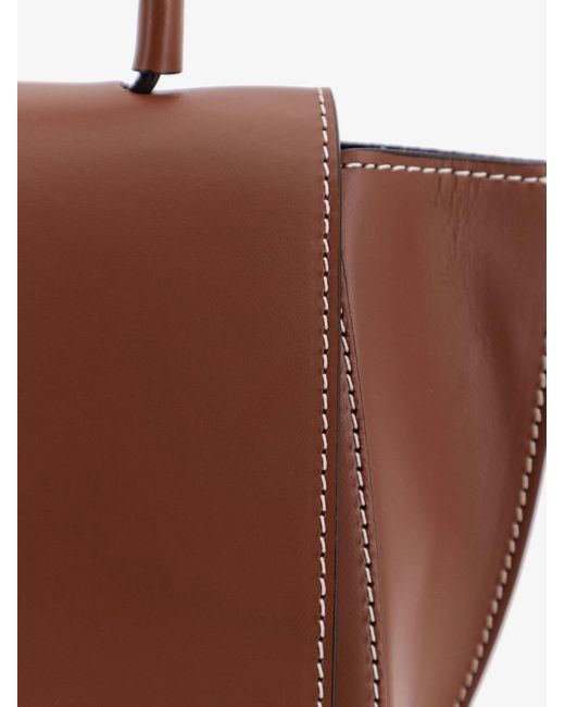 Atp Atelier Brown Arezzo Leather Shoulder Bag