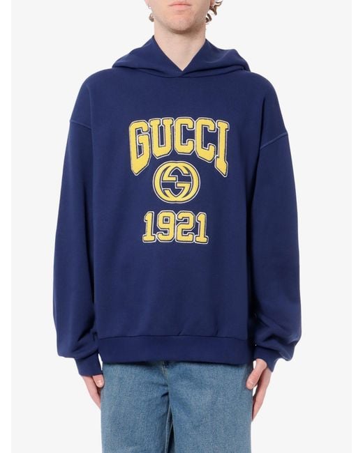Gucci Blue Sweatshirt for men