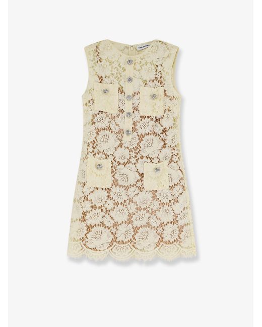 Vestito Mini di Self-Portrait in Natural