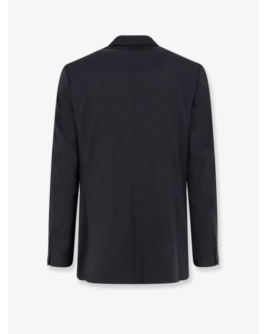 Seven Gauge Blue Light Wool Blazer for men