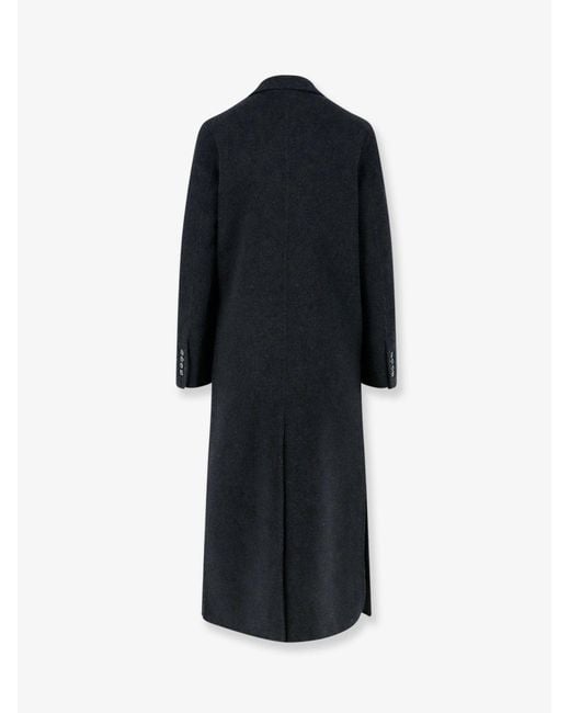 Hevò Black Lamiedolimpia Wool Coat