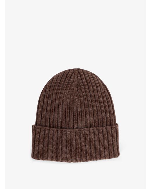 NUGNES 1920 Brown Cashmere Hat for men