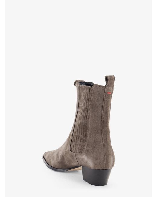 Aeyde Brown Agata Suede Boots