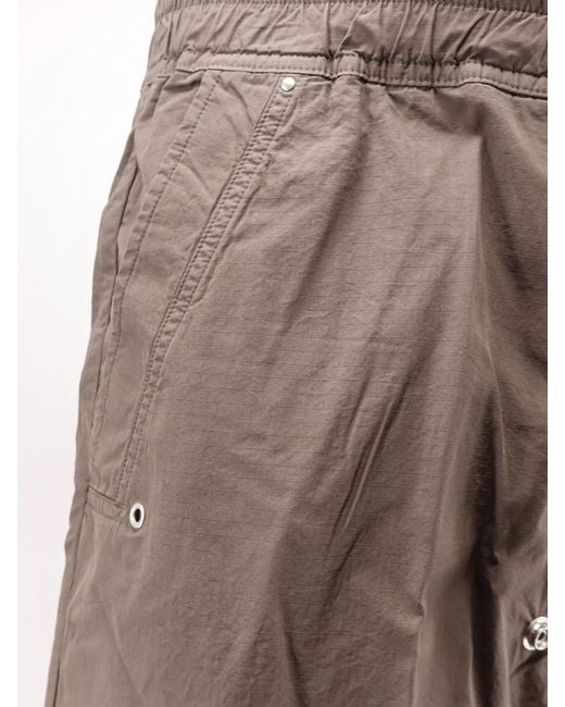 Rick Owens Brown Cotton Trousers for men