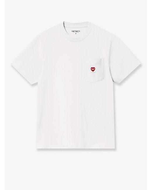 Carhartt White Cotton T-Shirt