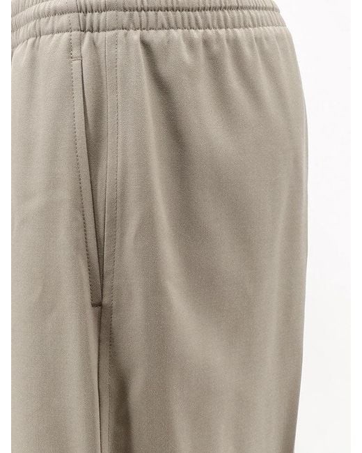 Bottega Veneta Gray Light Wool Trousers With Drawstring for men