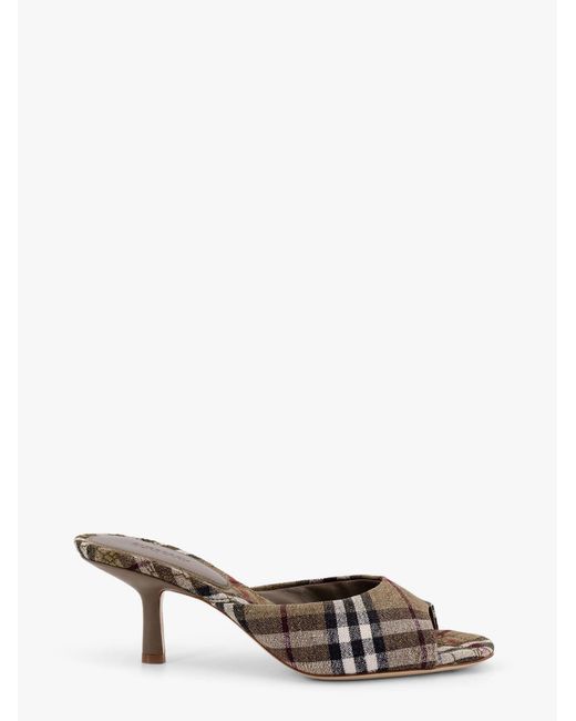 Mews Mule di Burberry in Multicolor