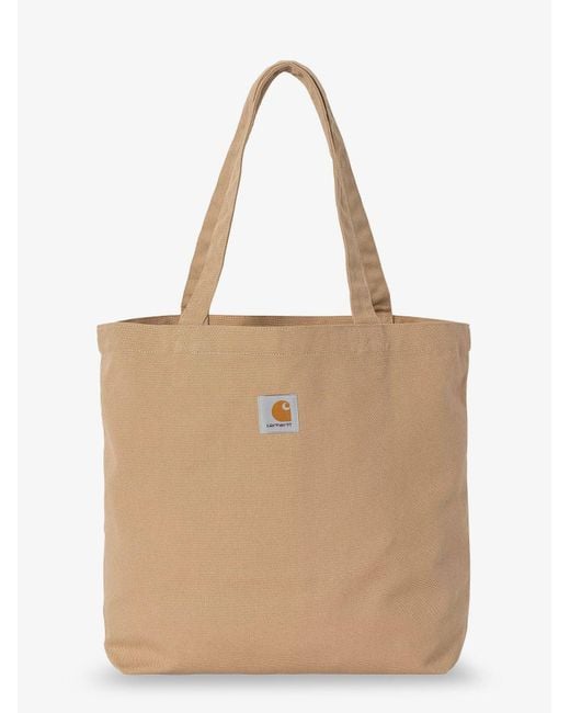 Carhartt Natural Canvas Graphic Tote Bag for men