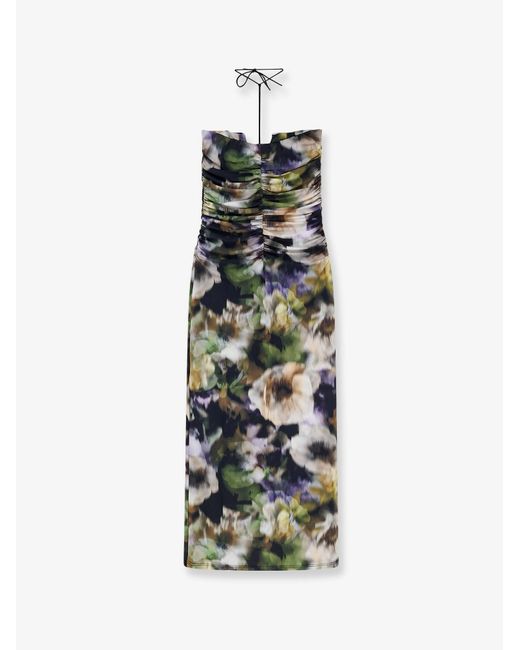 Amazuìn White Natalie Jersey Dress