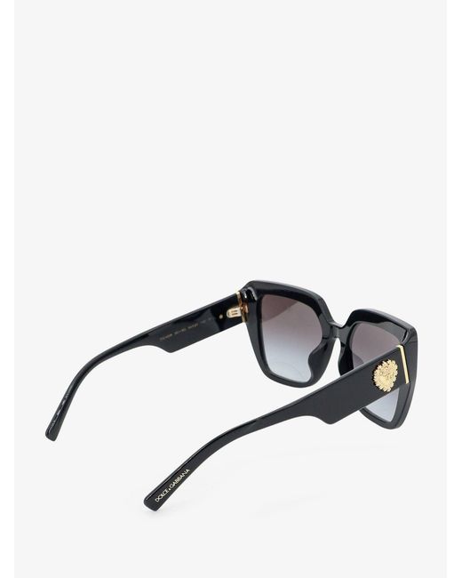Dolce & Gabbana Black Acetate Sunglasses