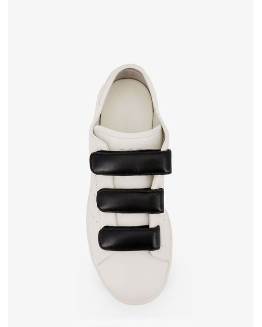 Y-3 White Y-3 Stan Smith Velcro Leather Sneakers