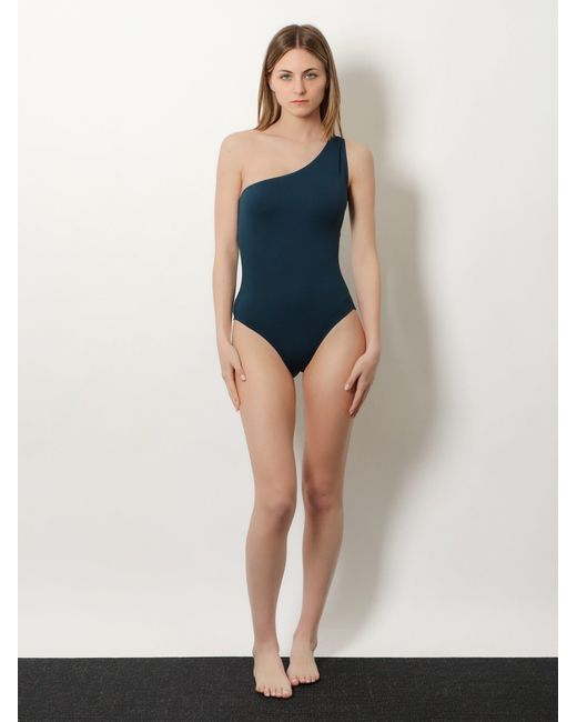 Eres Blue Nylon One-Piece Swimsuit