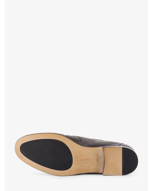 The Row White Soft Mocassin Two Leather Loafers
