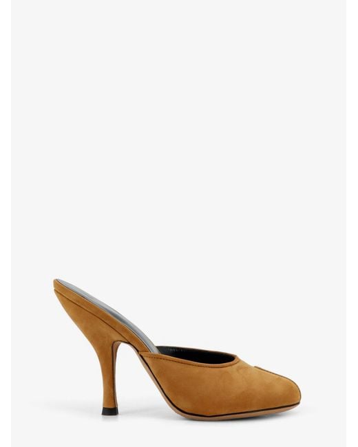 Jude White Suede Date Mule Sandals