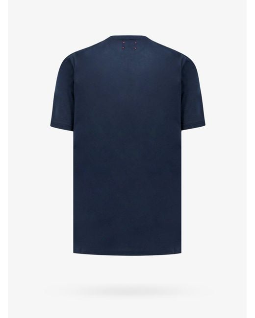 Kiton Blue T-Shirt for men