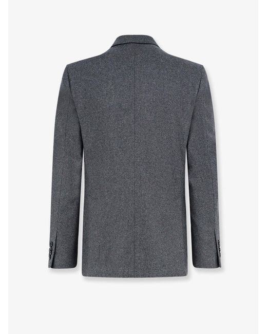 Lardini Gray Wool And Cashmere Blend Blazer for men