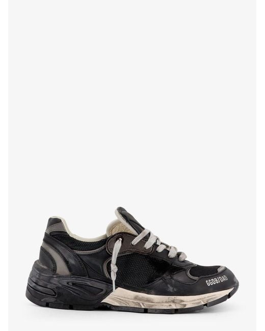 Golden Goose Deluxe Brand Black Running Dad New Mesh And Leather Sneakers for men
