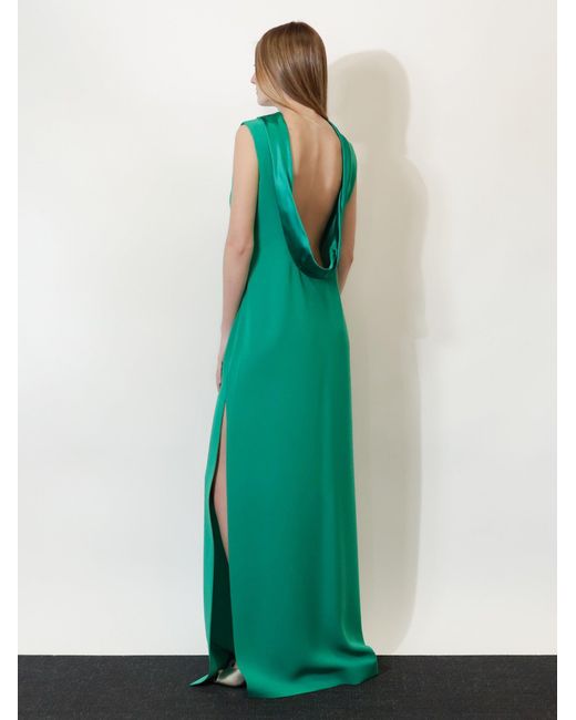 Max Mara Green Dresses Triacetato Poliestere