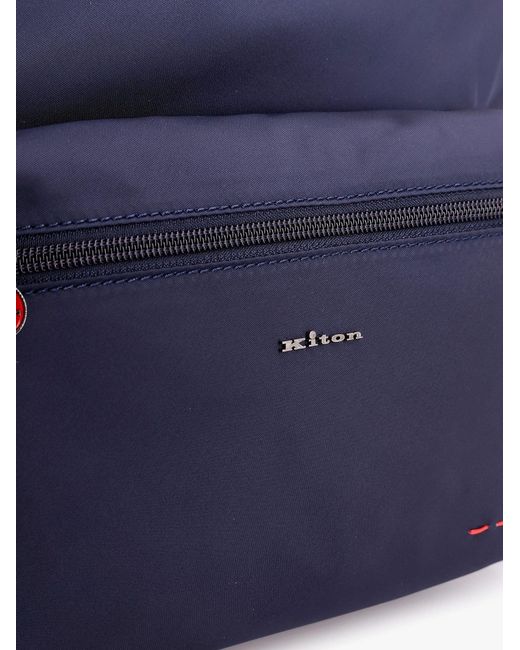 Zaino di Kiton in Blue da Uomo
